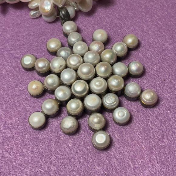 Freshwater pearl necklace - Picture 4 of 7